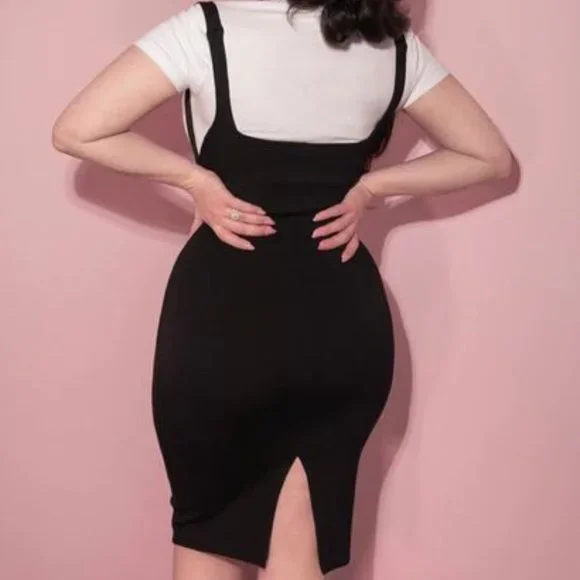 NWT Cozy Wiggle Skirt Jumper in Black - Vixen by Micheline Pitt - Picture 1 of 2